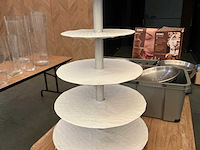 Chocoladefontein (6x) + cupcaketoren - afbeelding 8 van  10