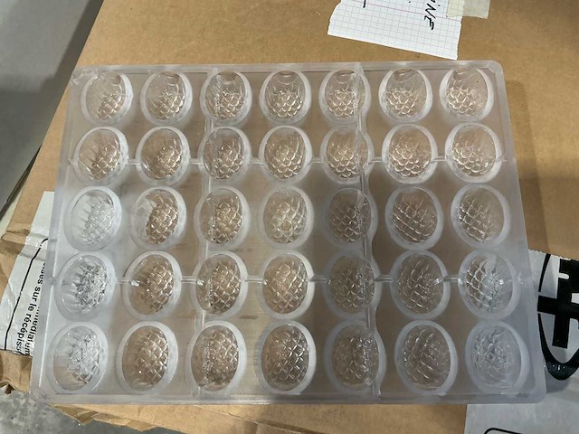 Chocoladevormen + inox kar - afbeelding 2 van  3