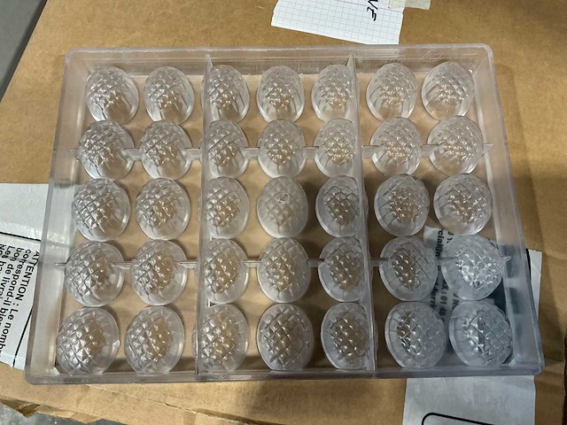 Chocoladevormen + inox kar - afbeelding 3 van  3