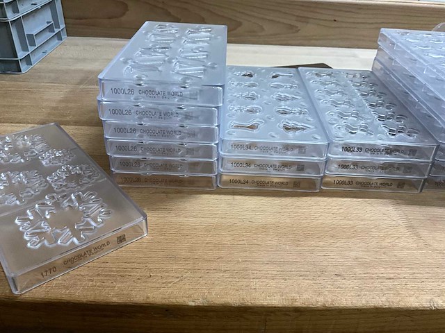 Chocolate world lot chocoladevormen “kerstmis" - 76 stuks (76x) - afbeelding 2 van  10