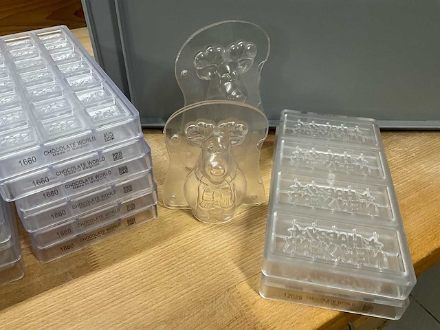 Chocolate world lot chocoladevormen “kerstmis" - 76 stuks (76x) - afbeelding 8 van  10