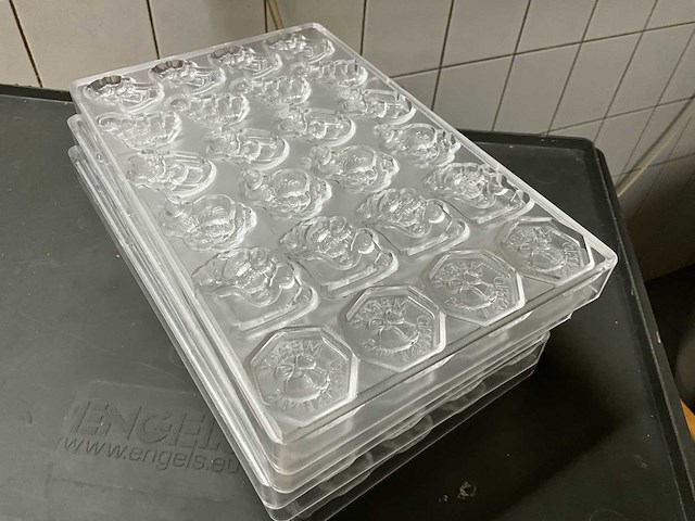 Chocolate world lot chocoladevormen “kerstmis" - 76 stuks (76x) - afbeelding 10 van  10