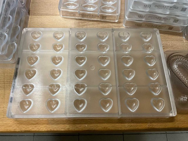 Chocolate world lot chocoladevormen “valentijn” - 33 stuks (33x) - afbeelding 5 van  12