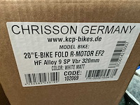 Chrisson 20” ef2 fold elektrische plooifiets - afbeelding 2 van  10