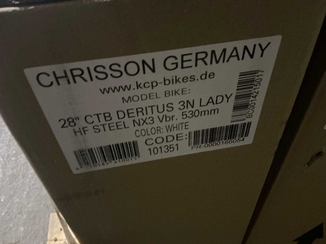 Chrisson 28” ctb deritus lady hollandse fiets (5x) - afbeelding 2 van  10