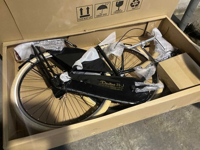 Chrisson 28” ctp deritus lady hollandse fiets (3x) - afbeelding 1 van  6