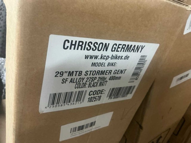 Chrisson 29” mtb stormer mountainbike (3x) - afbeelding 6 van  7