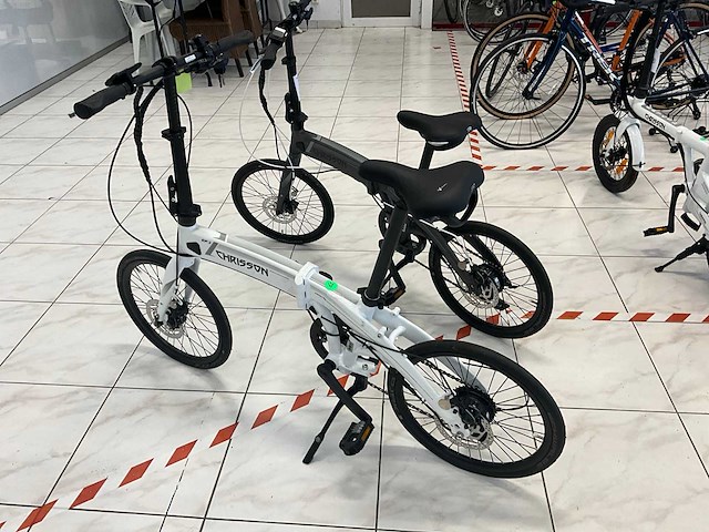 Chrisson e folder 3 elektrische vouwfiets ongebruikt (2x) - afbeelding 1 van  7