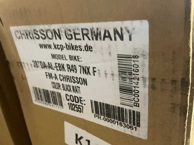 Chrisson e-lady 28” elektrische fiets ongebruikt (3x) - afbeelding 6 van  8