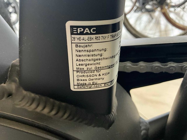 Chrisson e-rounder n7 elektrische fiets ongebruikt - afbeelding 6 van  7