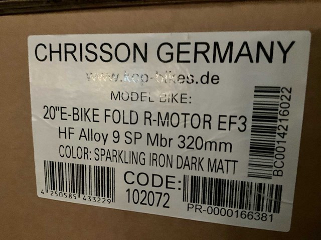 Chrisson ef3 20" - afbeelding 5 van  7