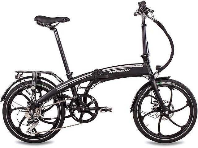 Chrisson elektrische plooifiets 20" black (2x) - afbeelding 10 van  11