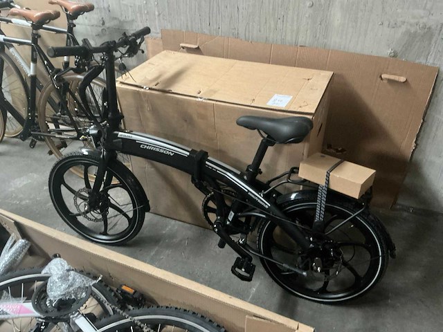 Chrisson elektrische plooifiets 20" black (2x) - afbeelding 4 van  11