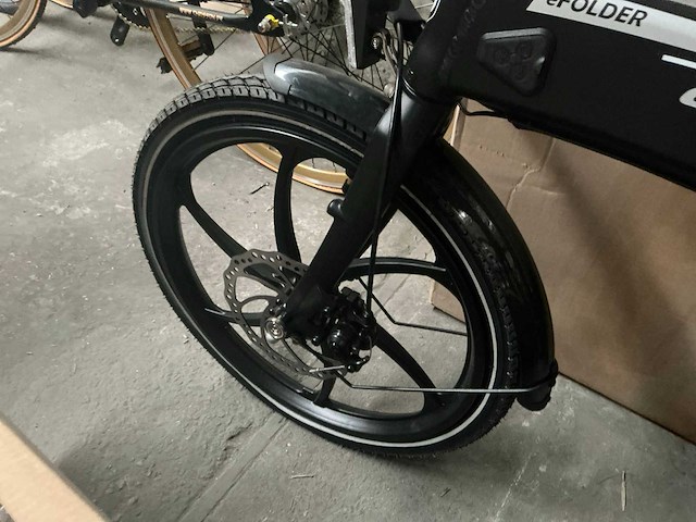 Chrisson elektrische plooifiets 20" black (2x) - afbeelding 5 van  11