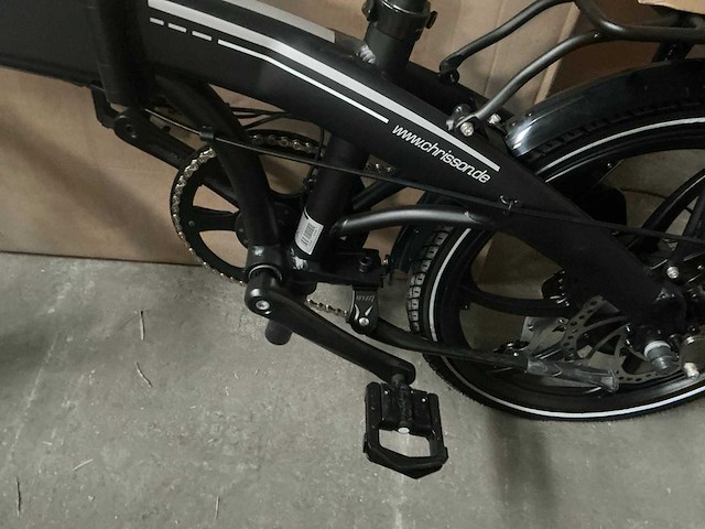 Chrisson elektrische plooifiets 20" black (2x) - afbeelding 6 van  11