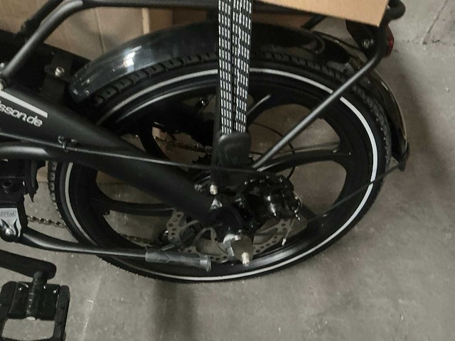 Chrisson elektrische plooifiets 20" black (2x) - afbeelding 7 van  11