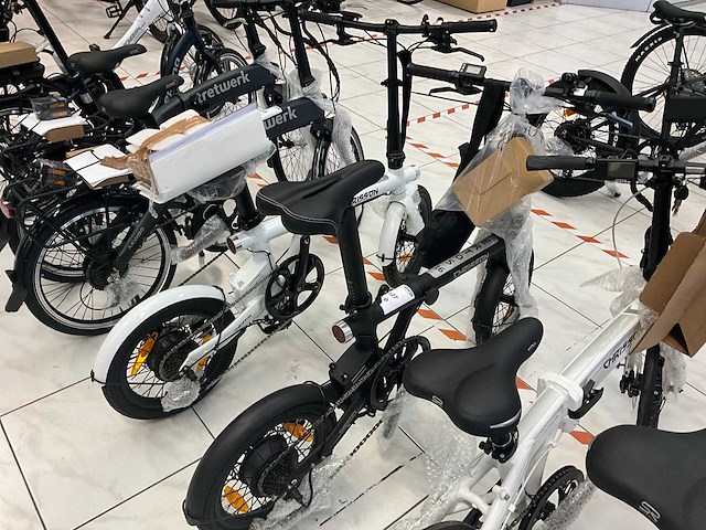 Chrisson ertos 16 elektrische vouwfiets ongebruikt (2x) - afbeelding 1 van  4