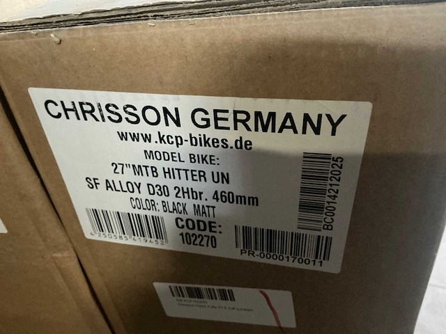 Chrisson hitter 27,5” fsf mountainbike (2x) - afbeelding 6 van  8