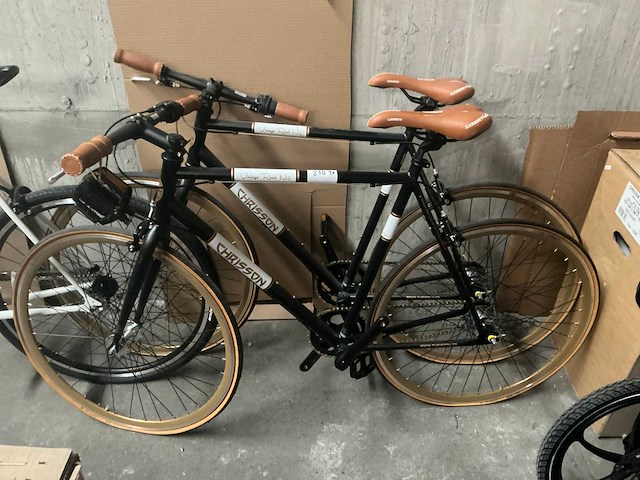Chrisson vintage road n3 28” herenfiets (2x) - afbeelding 1 van  7