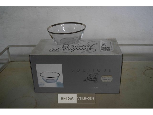 Christal en deseerkommetjes - afbeelding 1 van  3