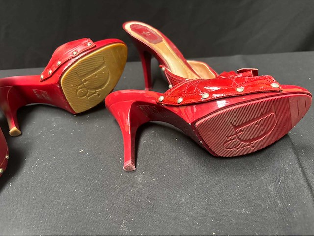 Christian dior schoenen maat 38 (gebruikt) (2x) - afbeelding 2 van  4