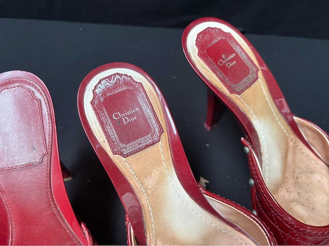 Christian dior schoenen maat 38 (gebruikt) (2x) - afbeelding 4 van  4