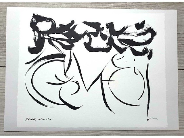 Christian dotremont - réalité relève-toi - offset - afbeelding 2 van  4