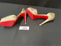 Christian louboutin hakken maat 38 (gebruikt) - afbeelding 4 van  4