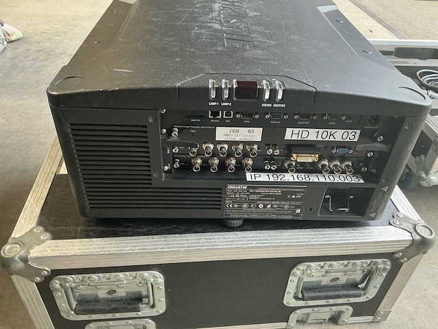 Christie hd10k-m audio & video - afbeelding 3 van  8
