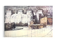 Christo - reichstag - gesigneerd