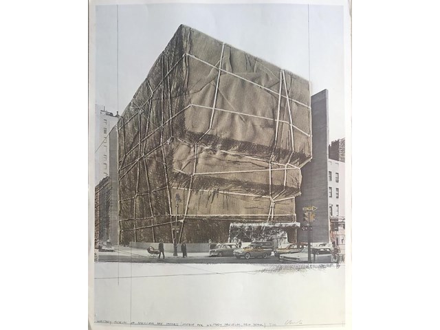 Christo - whitney museum ny - afbeelding 1 van  4