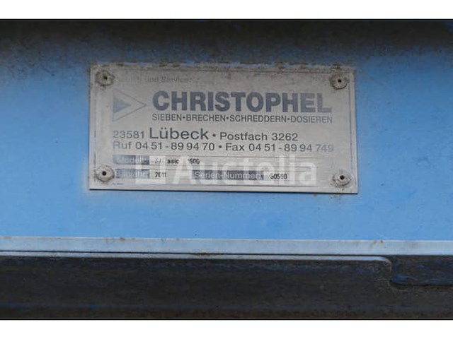 Christophel airbasic 1600 luchtscheidingseenheid - afbeelding 11 van  28