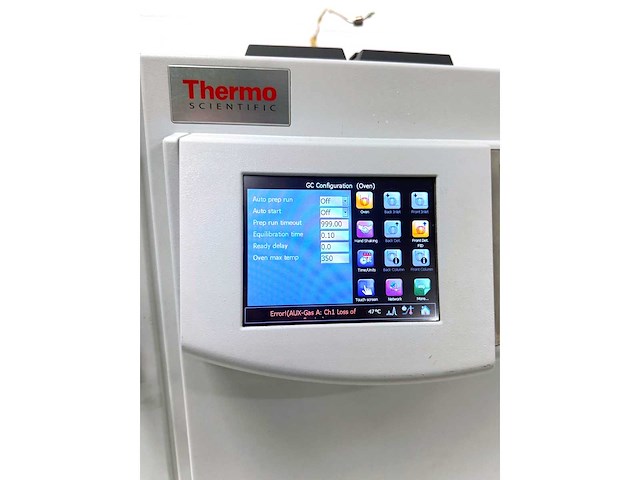 Chromatografie - thermowetenschappelijk - trace 1310 gaschromatograaf + trace 1310 hulpoven - afbeelding 2 van  7