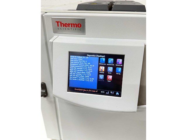 Chromatografie - thermowetenschappelijk - trace 1310 gaschromatograaf + trace 1310 hulpoven - afbeelding 3 van  7