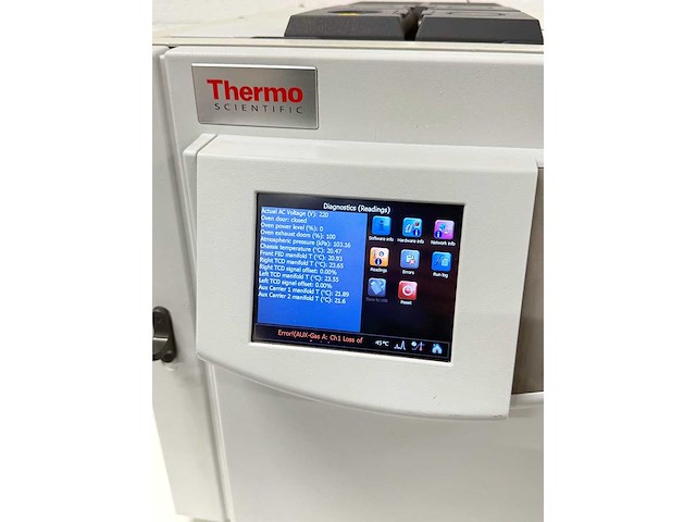 Chromatografie - thermowetenschappelijk - trace 1310 gaschromatograaf + trace 1310 hulpoven - afbeelding 4 van  7