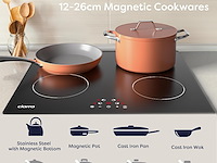 Ciarra awbbih4-d inbouw inductiekookplaat (4 zones) - afbeelding 4 van  7