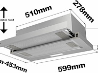 Ciarra aws6906d platte afzuigkap - afbeelding 3 van  5