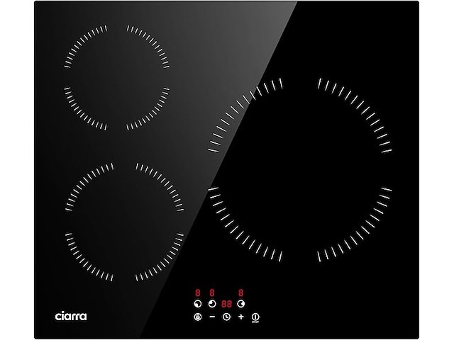 Ciarra cabbih3-a inbouw inductieplaat (3 zones) - afbeelding 1 van  6