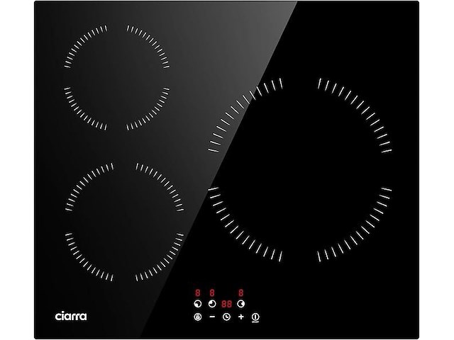 Ciarra cabbih3-a inbouw inductieplaat (3 zones) - afbeelding 1 van  6