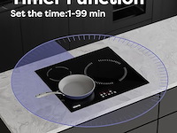 Ciarra cabbih3-a inbouw inductieplaat (3 zones) - afbeelding 2 van  6