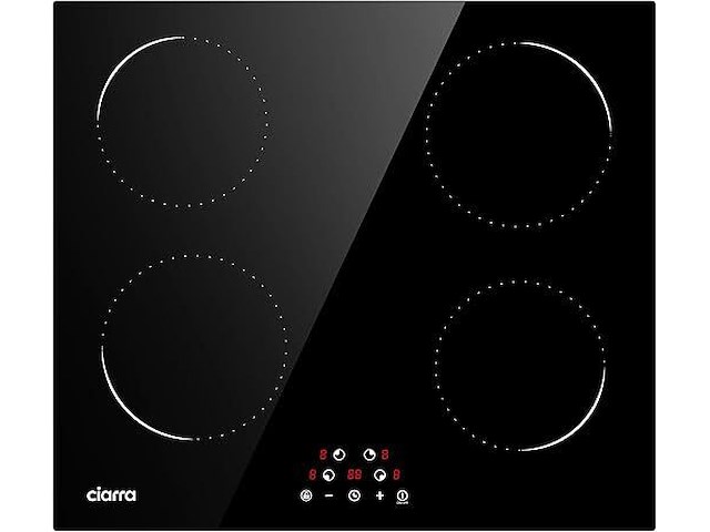 Ciarra cabbih4-c inbouw inductiekookplaat (4 zones) - afbeelding 1 van  7