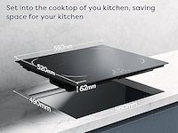 Ciarra cabbih4-c inbouw inductiekookplaat (4 zones) - afbeelding 4 van  7