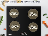 Ciarra cabbih4-e inductiekookplaat (60 cm) - afbeelding 2 van  6