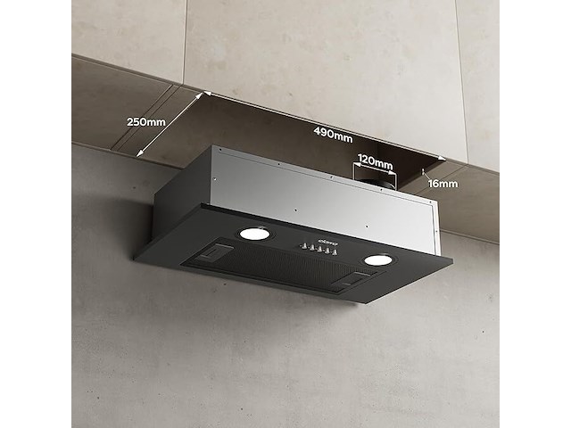 Ciarra cbcb5913a geïntegreerde afzuigkap (52cm) - afbeelding 5 van  5