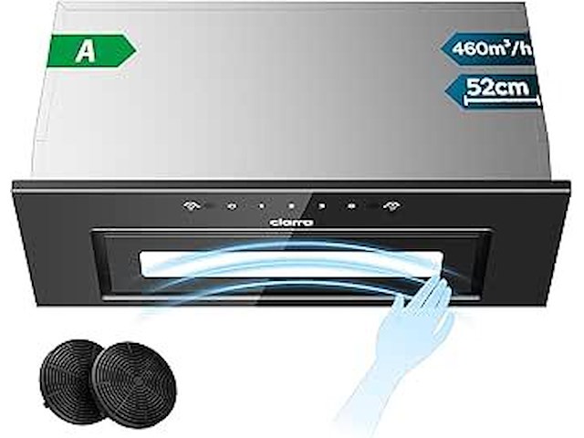 Ciarra cbcb5931b inbouwafzuigkap (52cm) - afbeelding 1 van  2