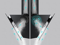 Ciarra cbcb6736f a+++ afzuigkap (60 cm) - afbeelding 4 van  4