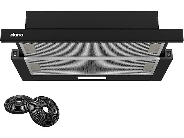 Ciarra cbcb6906d a++ platte afzuigkap (60 cm) - afbeelding 1 van  6