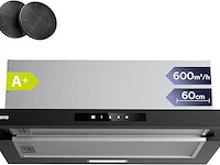 Ciarra cbcb6909a a+ afzuigkap (60 cm) - afbeelding 1 van  8