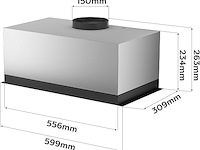 Ciarra cbcb6926a a+++ inbouwafzuigkap - afbeelding 2 van  6