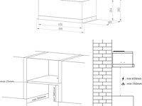 Ciarra cbcb6926a a+++ inbouwafzuigkap - afbeelding 3 van  6